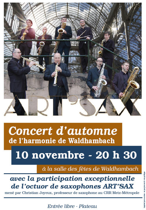 Concert de l'octuor à Waldhambach 