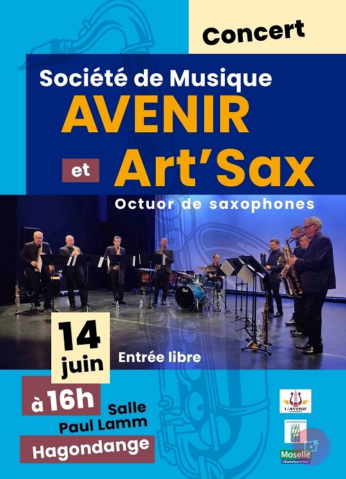 concert partagé avec l'orchestre d'harmonie