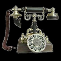 contacter art'sax telephone vintage